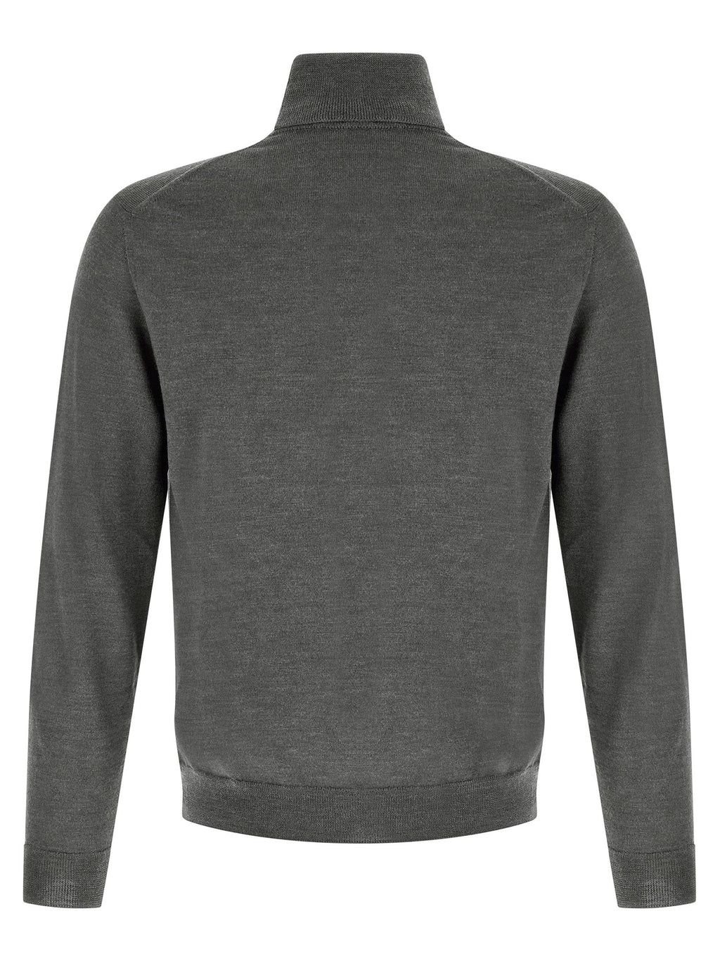ZANONE Gray Virgin Wool Cardigan