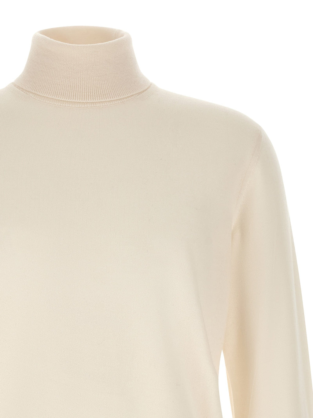 ZANONE White Virgin Wool Cardigan