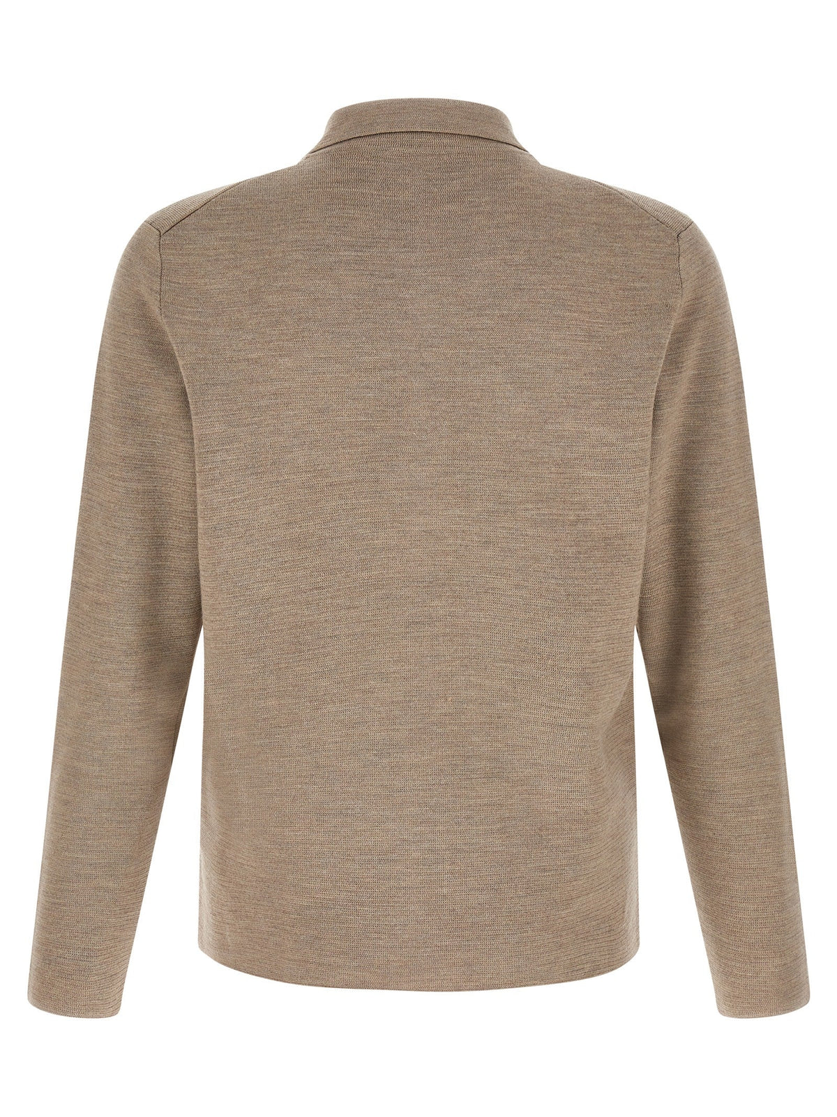 ZANONE Beige Virgin Wool Cardigan