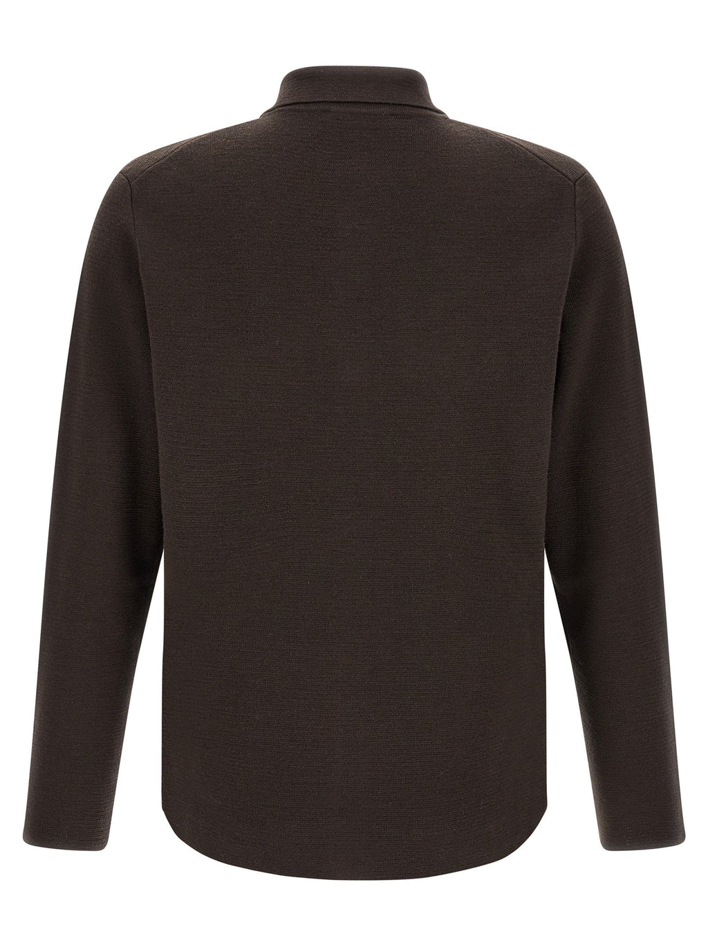 ZANONE Brown Virgin Wool Cardigan