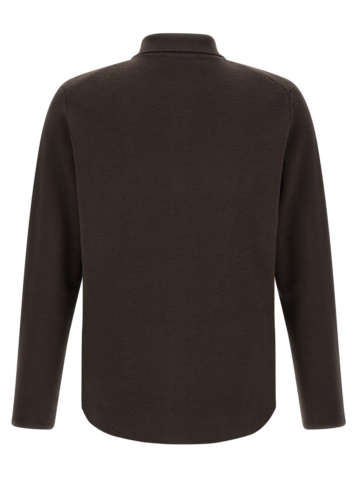 ZANONE Brown Virgin Wool Cardigan