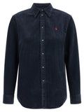Polo Ralph Lauren Blue Cotton Blouse