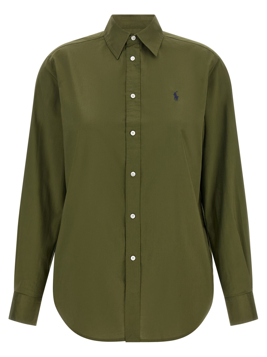 Polo Ralph Lauren Bicolor Cotton Blouse