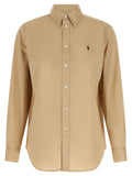 Polo Ralph Lauren Beige Cotton Blouse