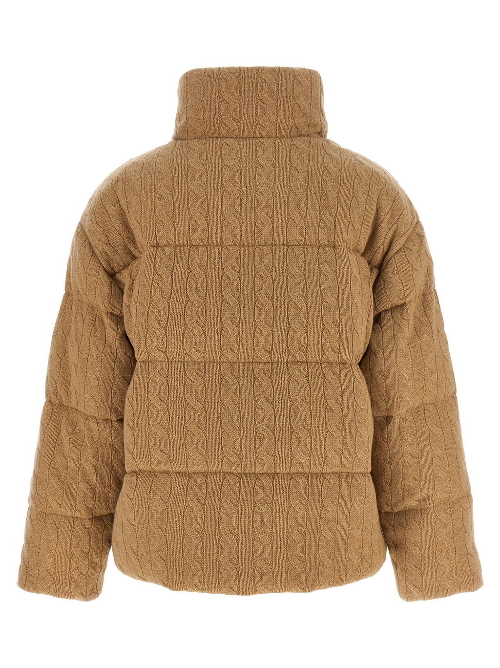 Polo Ralph Lauren Beige Wool Full-Length Jacket
