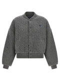 Polo Ralph Lauren Gray Wool Bomber