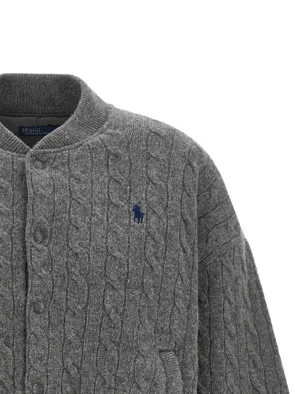Polo Ralph Lauren Gray Wool Bomber