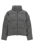 Polo Ralph Lauren Gray Wool Full-Length Jacket