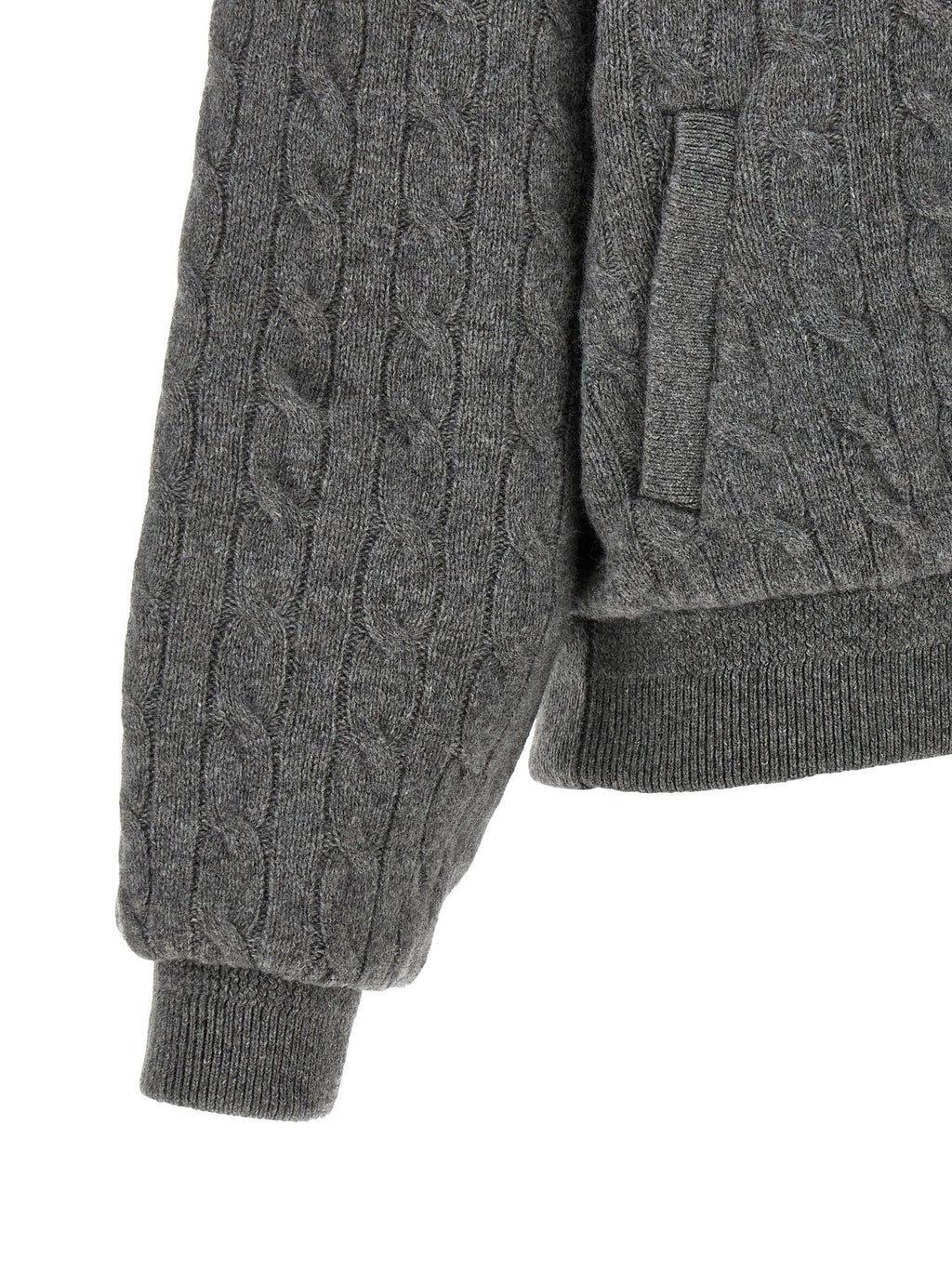Polo Ralph Lauren Gray Wool Bomber