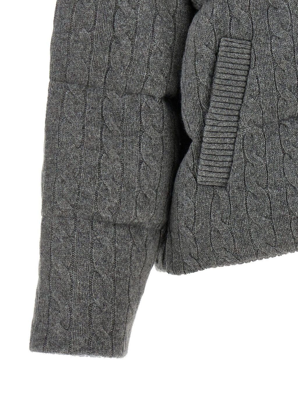 Polo Ralph Lauren Gray Wool Full-Length Jacket