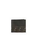 Fendi Brown Calf Leather Bos Taurus Wallet