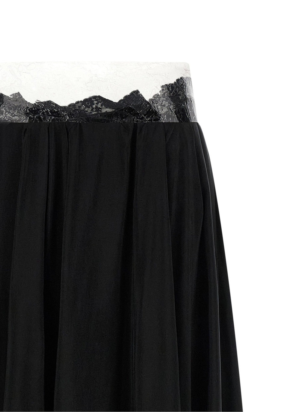 Maison Margiela Black Copper Mini Skirt