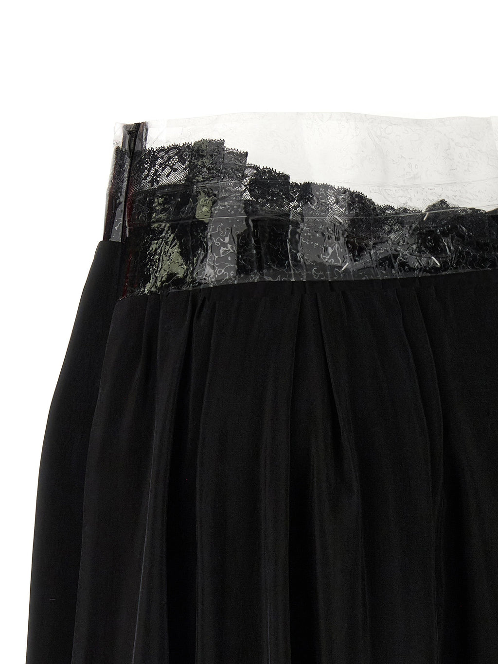 Maison Margiela Black Copper Mini Skirt