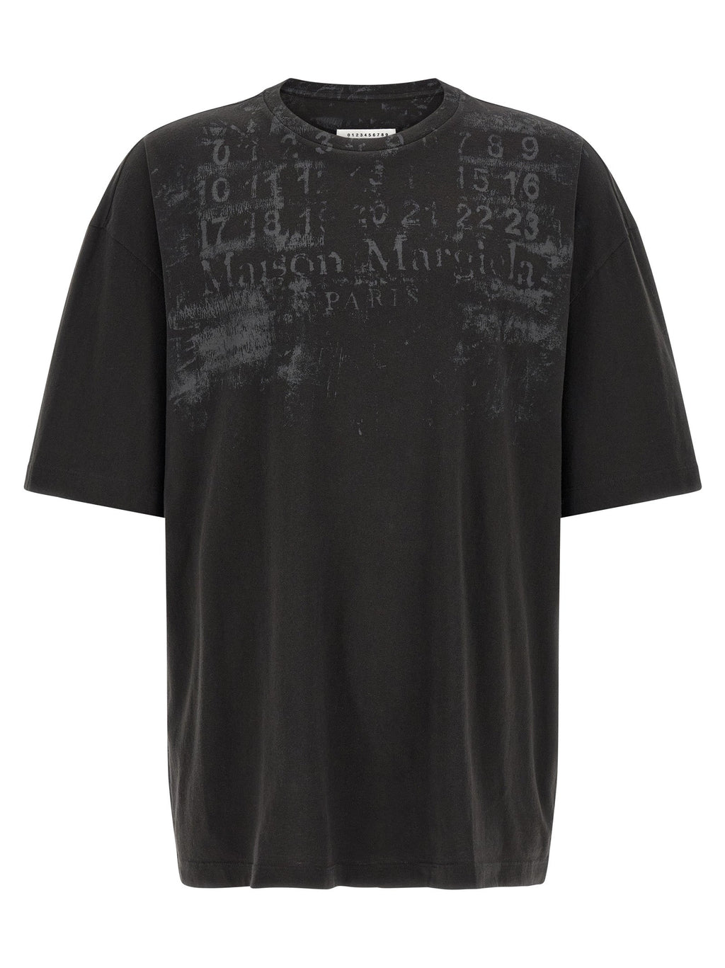 Maison Margiela Black Cotton T-Shirt