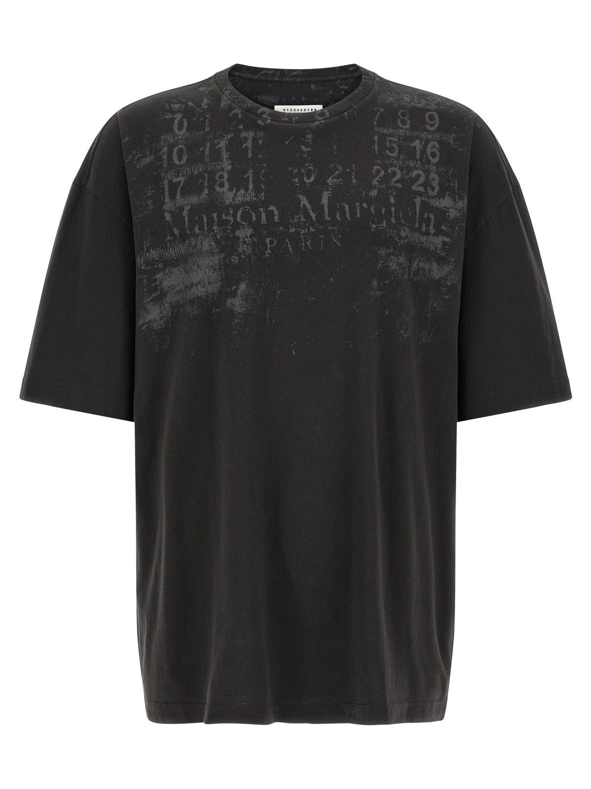 Maison Margiela Black Cotton T-Shirt