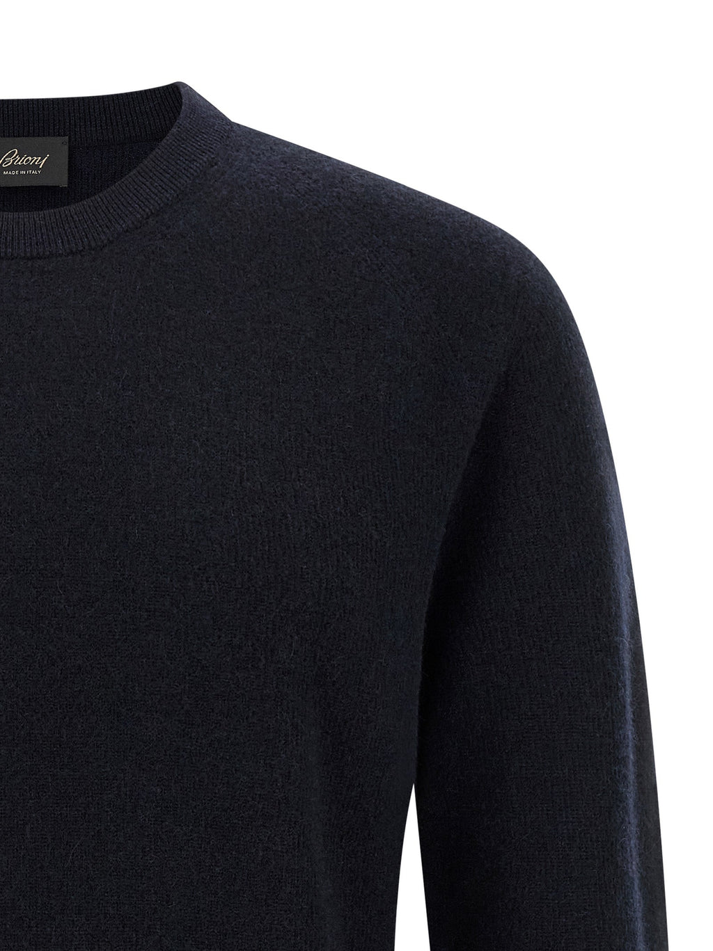 Brioni Blue Cashmere Cardigan