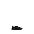 Valentino Garavani Black Calf Leather Bos Taurus Sneakers