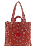 CALL IT BY YOUR NAME Red Cotton Tote Bag