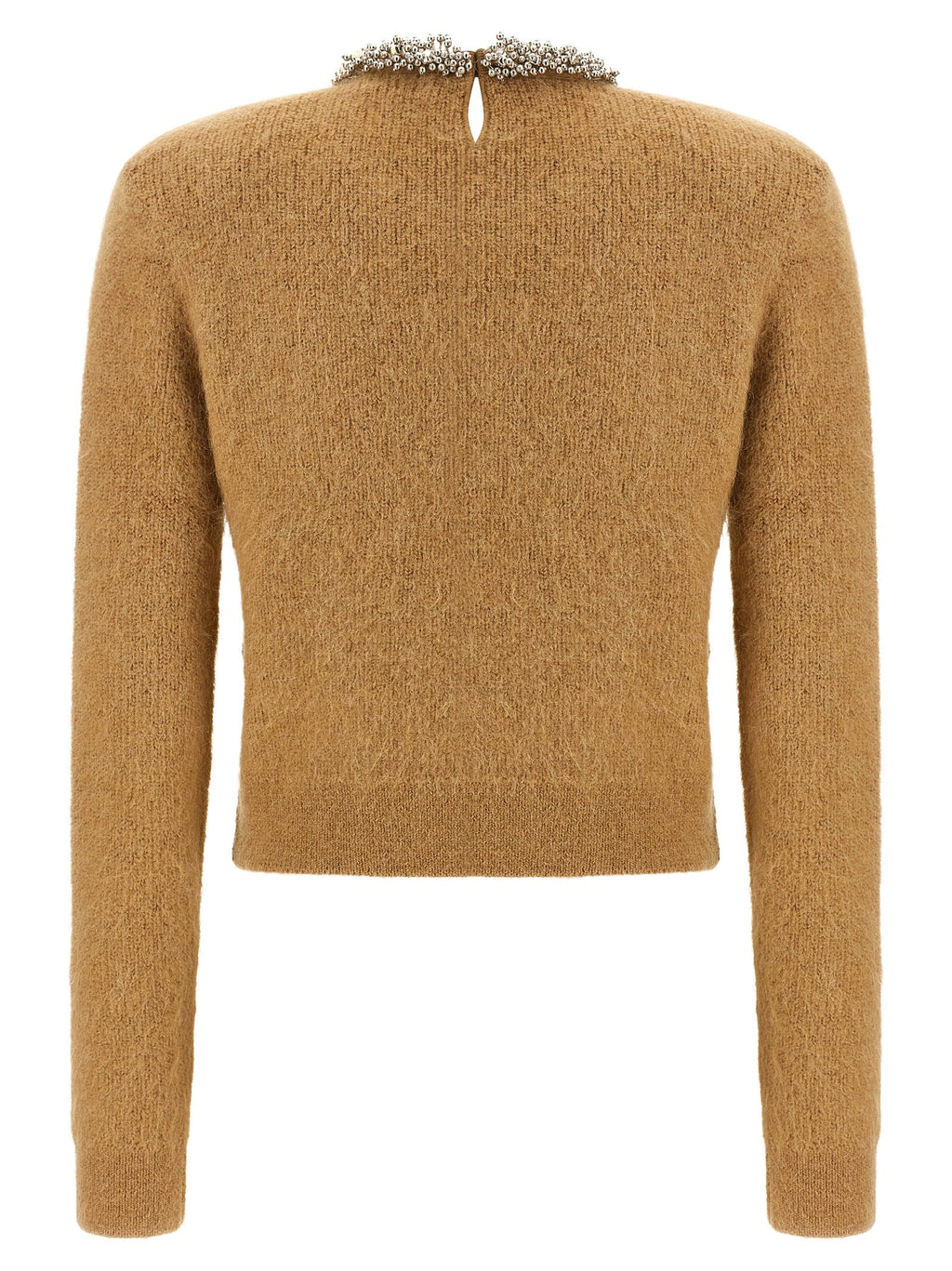 Self-Portrait Brown Polyester Cardigan
