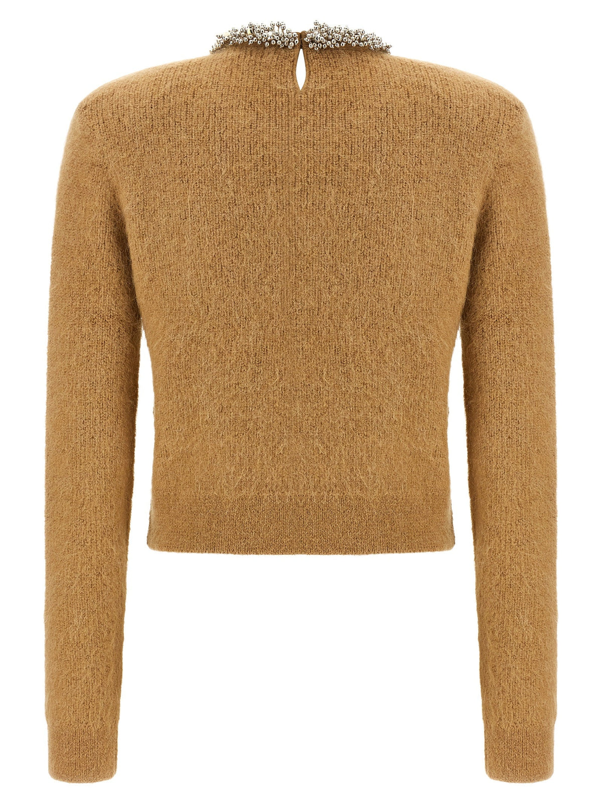 Self-Portrait Brown Polyester Cardigan