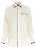 F.R.S. - FOR RESTLESS SLEEPERS White Silk Blouse