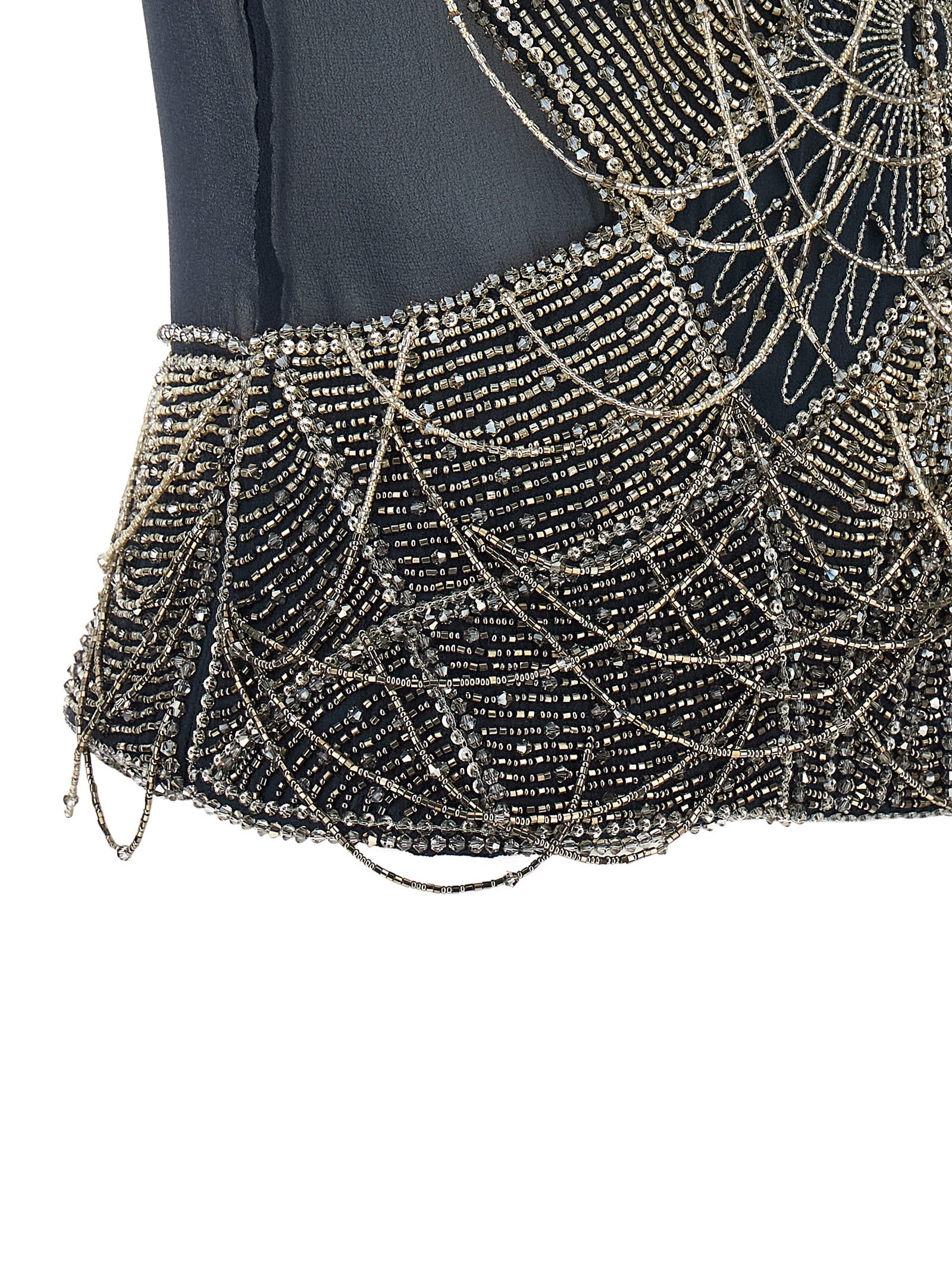 The Attico Blue Silk Tank Tops
