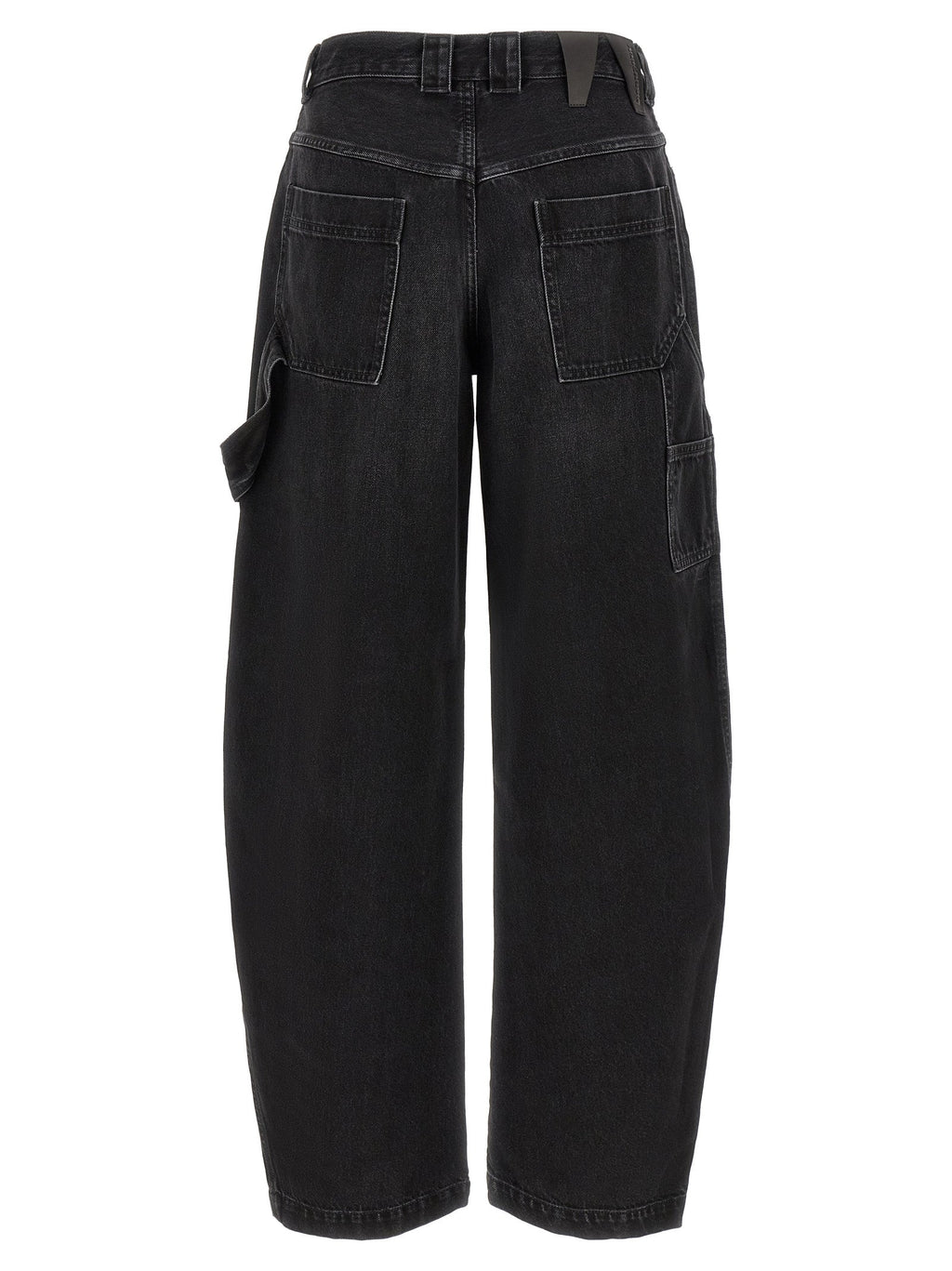 Darkpark Black Cotton Relaxed Fit Jeans