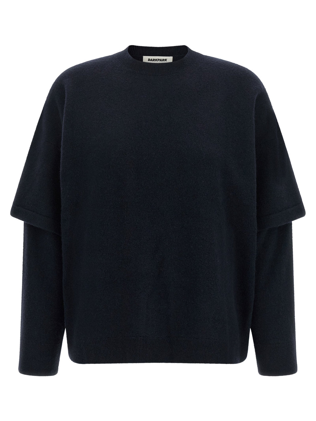 Darkpark Blue Merino Wool Cardigan