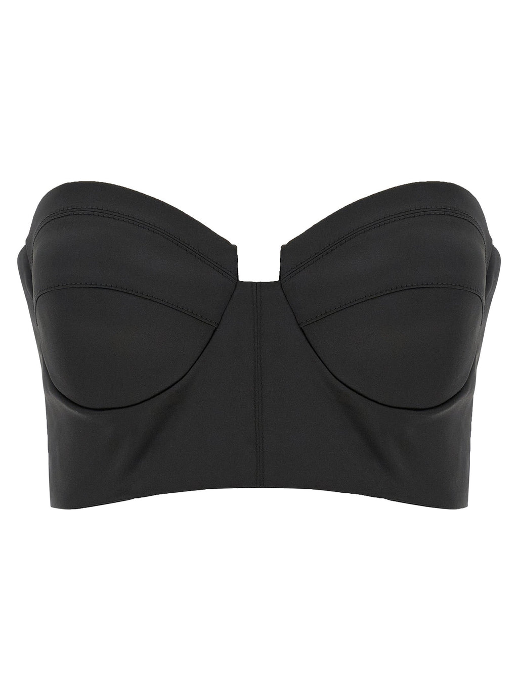 Elisabetta Franchi Black Polyester Tank Tops