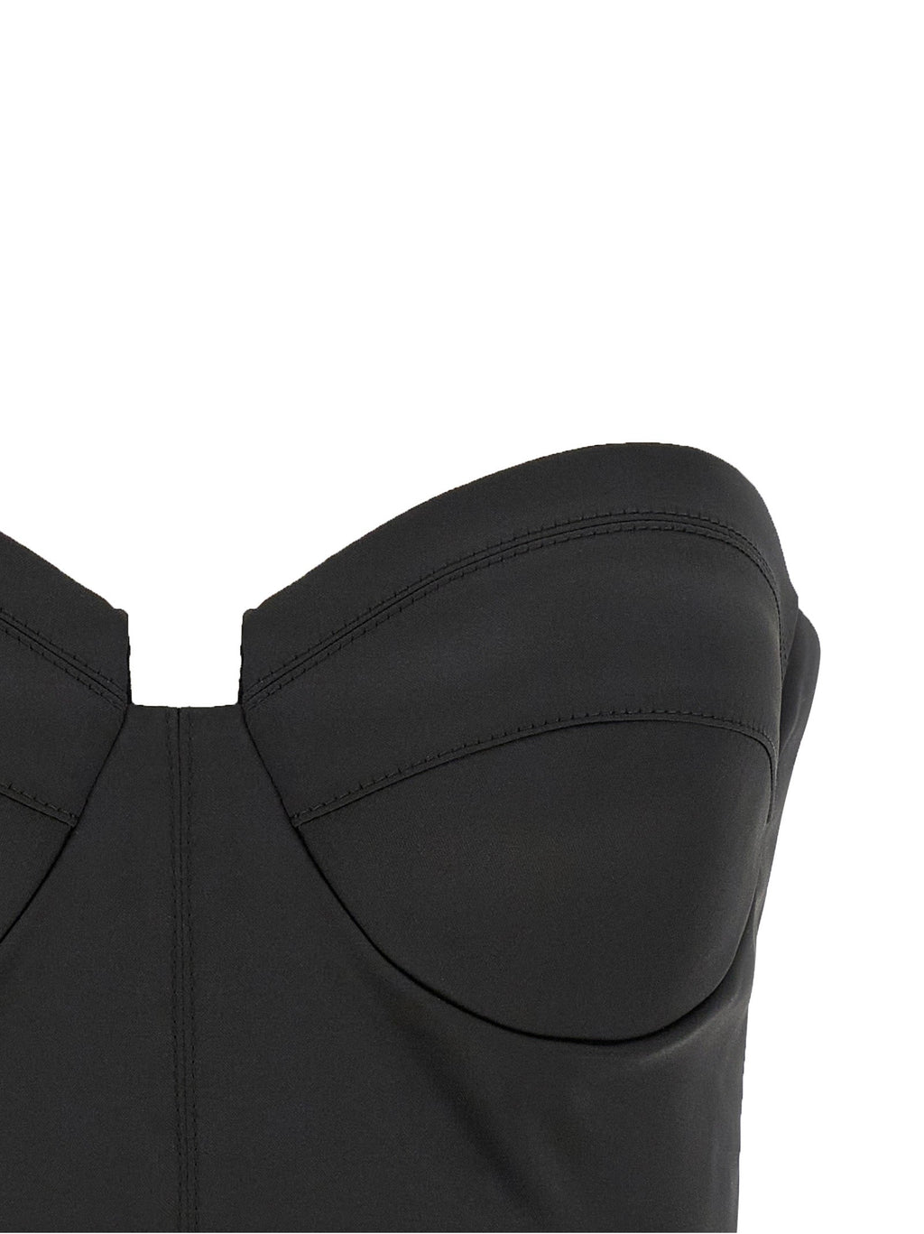 Elisabetta Franchi Black Polyester Tank Tops