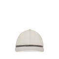 Brunello Cucinelli White Cotton Cap (Baseball Hat)