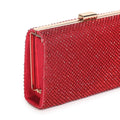 MIRIADE Red Polyester Crossbody Bag
