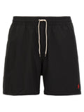 Polo Ralph Lauren Black Polyester Shorts