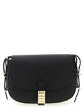 PINKO Black Calfskin Crossbody Bag