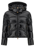 Moncler Black Polyamide Full-Length Jacket