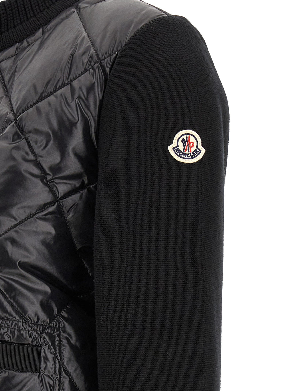 Moncler Black Polyamide Cardigan