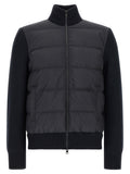 Moncler Blue Polyester Cardigan