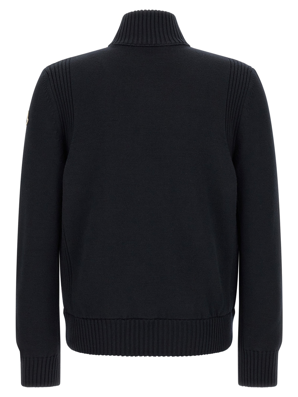 Moncler Blue Polyester Cardigan