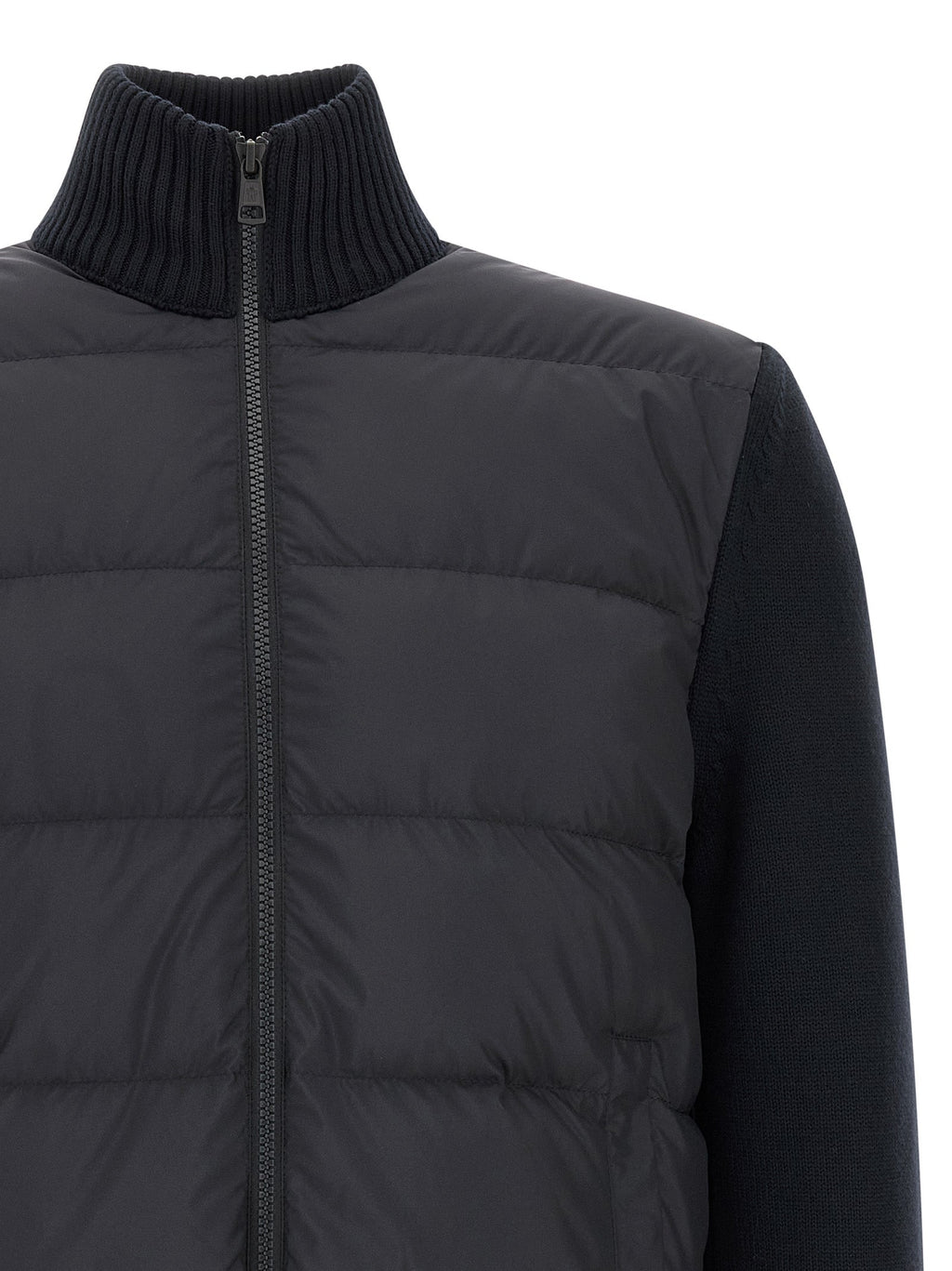 Moncler Blue Polyester Cardigan