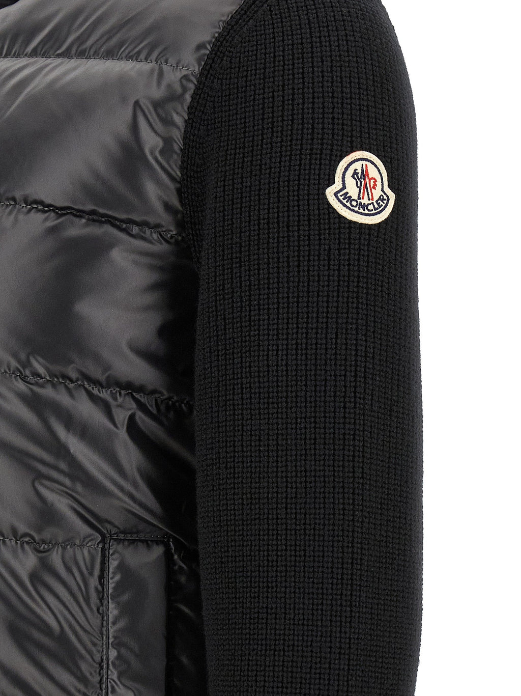 Moncler Black Polyester Cardigan