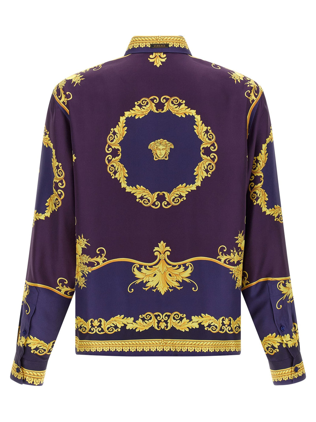 Versace Multicolor Silk Blouse