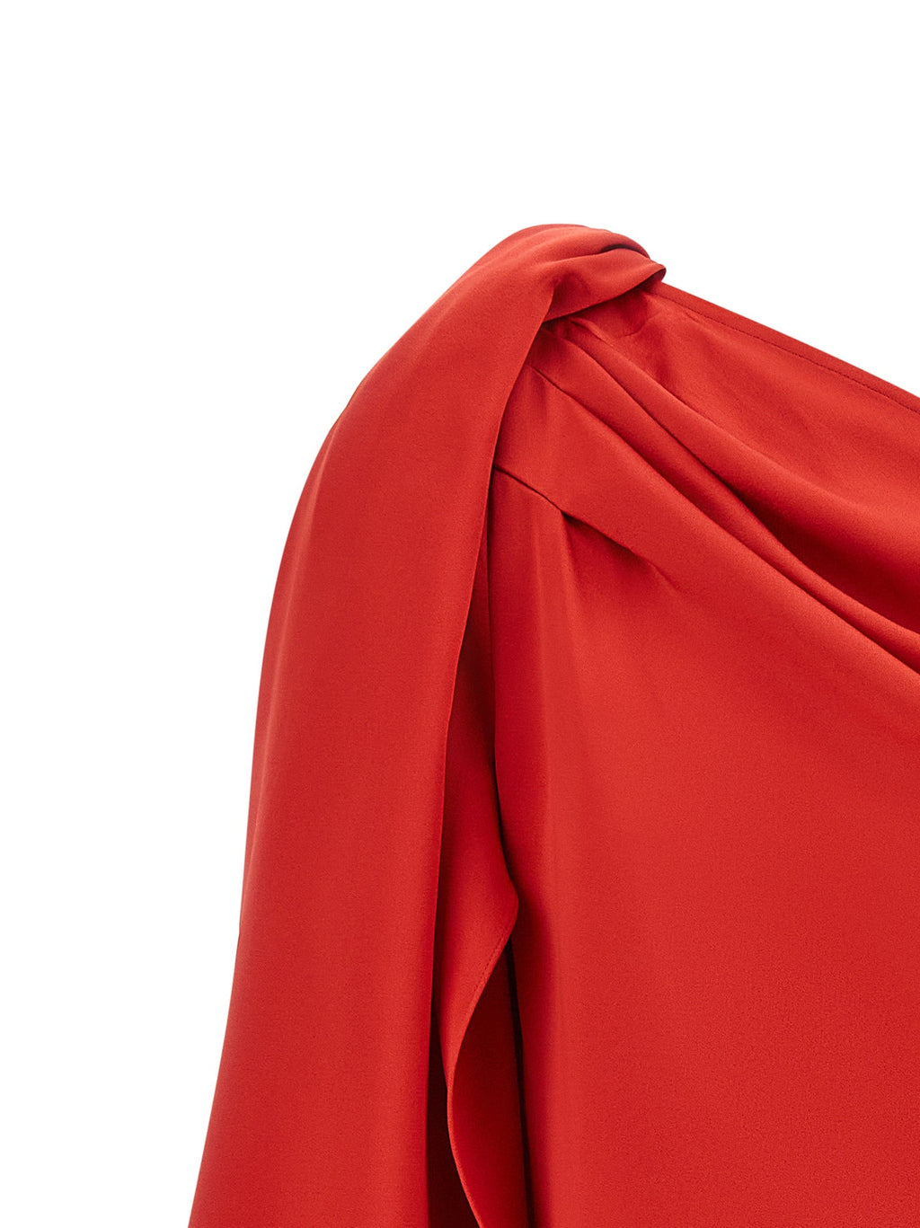 Stella McCartney Red Acetate Short Dress