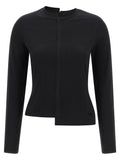 Y-3 Black Cotton Long Sleeve T-Shirt