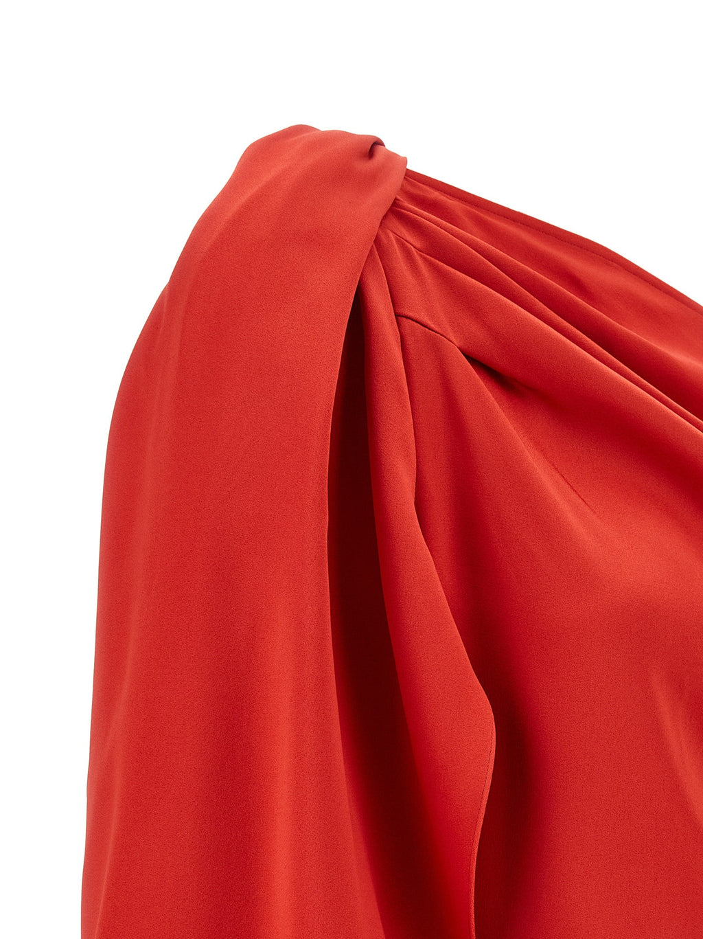 Stella McCartney Red Acetate Short Dress