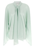 Stella McCartney Bicolor Silk Blouse