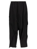 Yohji Yamamoto Black Wool Casual Pants