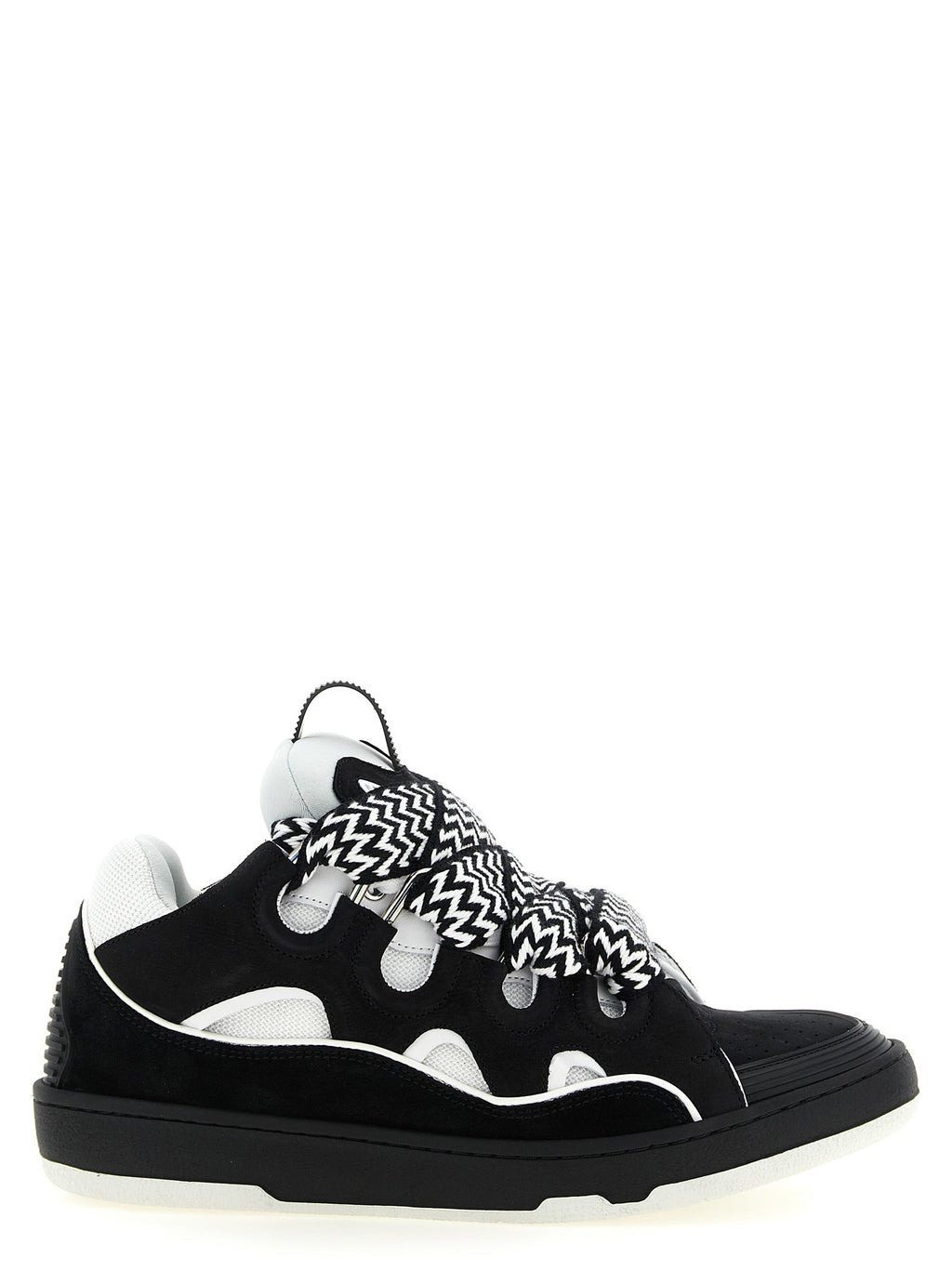 Lanvin Bicolor Calfskin Chunky Sneakers