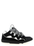 Lanvin Bicolor Calfskin Chunky Sneakers