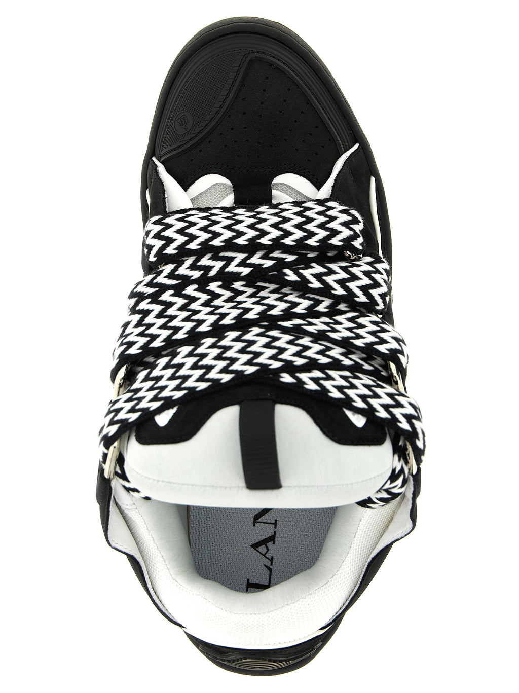 Lanvin Bicolor Calfskin Chunky Sneakers