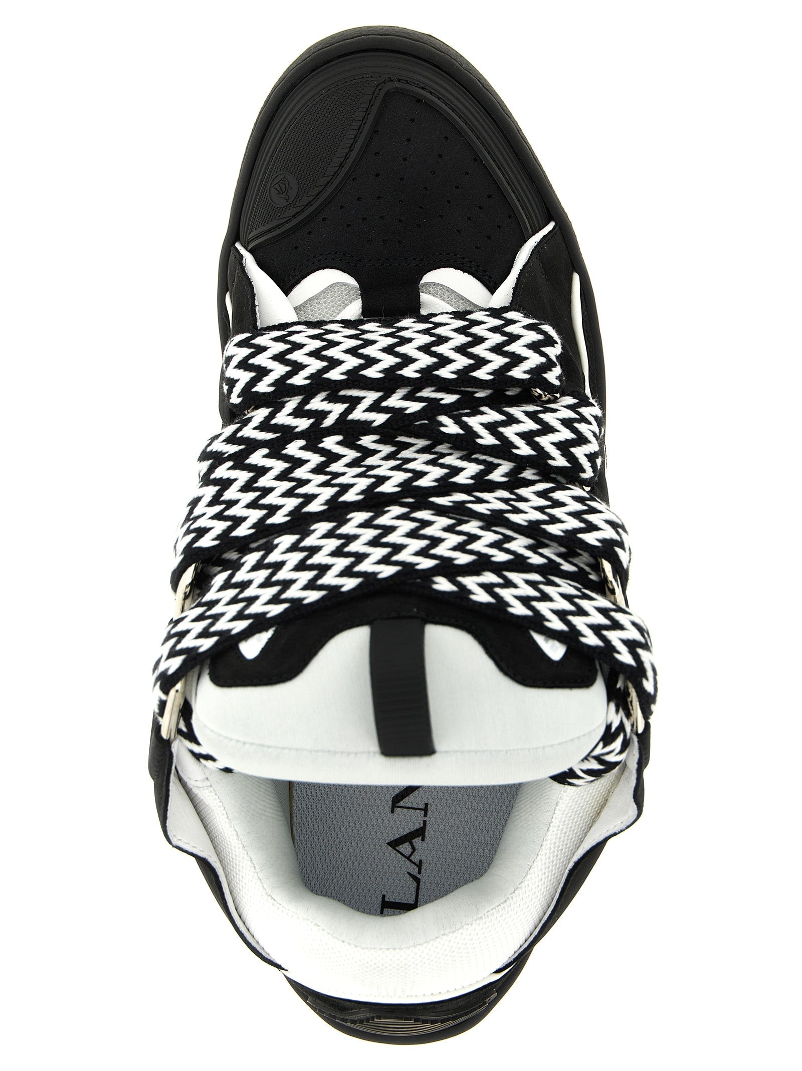 Lanvin Bicolor Calfskin Chunky Sneakers